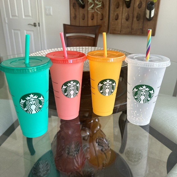 Starbucks Color Changing Cups Bundle - Picture 1 of 1